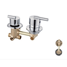 Manufacturer custom Portable  brass bathroom shower panel faucet dual handle faucets tap
